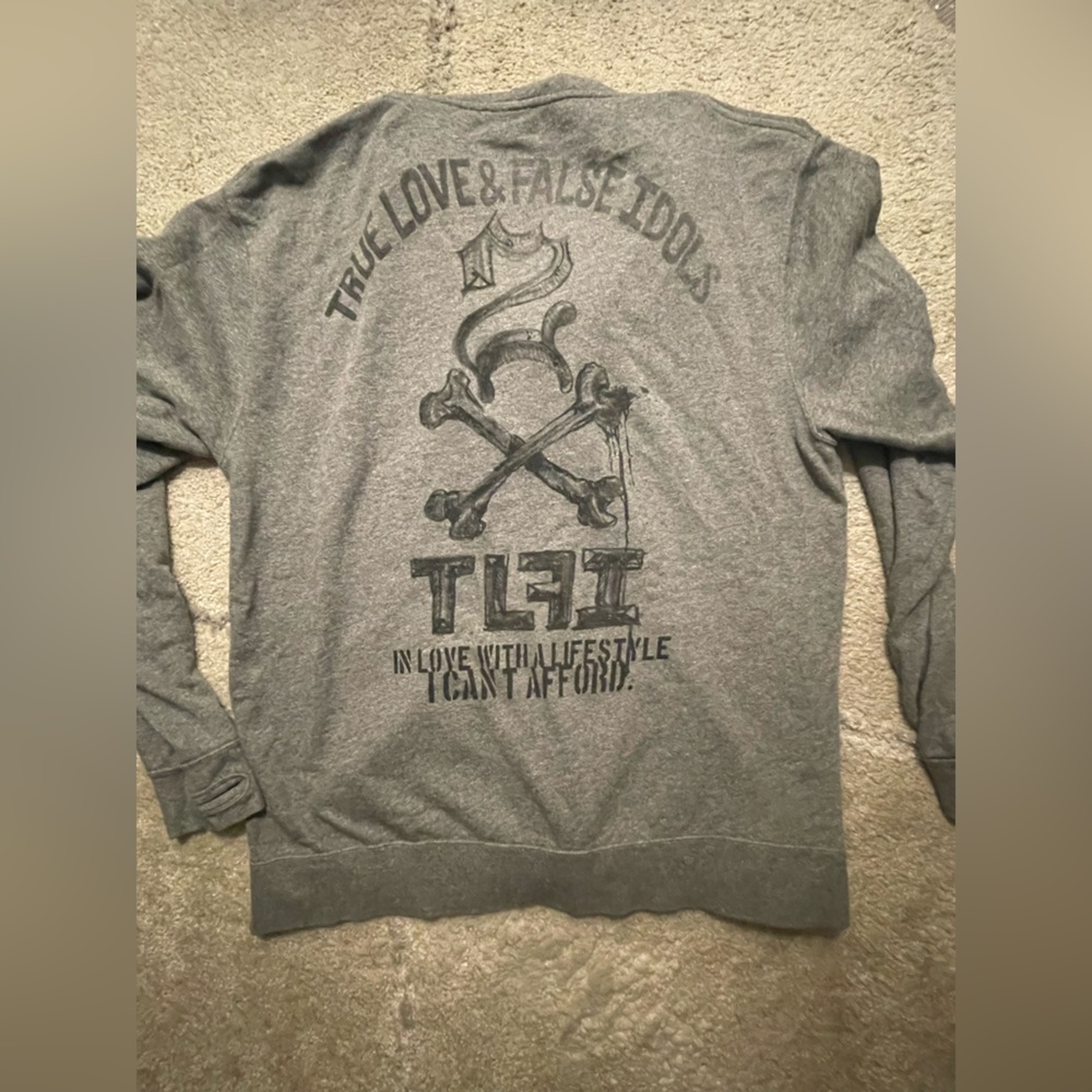 RARE - Discontinued True Love False Idols tech hoodie.